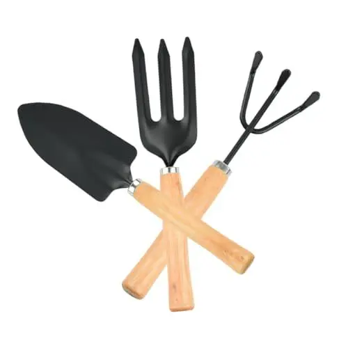 Produktbild: Supvox Gartengeräte-Set 3-teilig Handschaufel Rechen Kelle Strapazierfähig Für Den Garten Für Die Familienzusammenführung