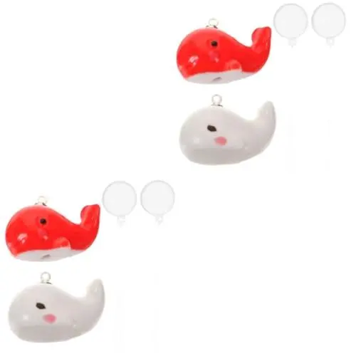 Produktbild: Supvox 4 Stück Aquarium schwimmender Anhänger Living Room Decoration wohnzimmerdeko Aquarium Meerestier Ornament Betta-Spielzeug Wohnkultur Zubehör für Aquarien Aquarium-Ornament Haushalt