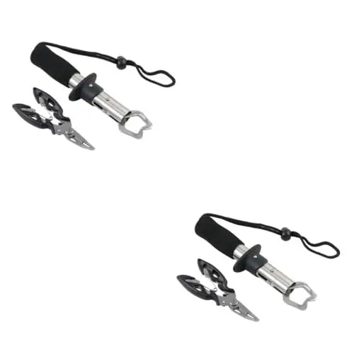 Produktbild: Supvox 4 Stück Fischgreifer Köder Angeln Zange giessstange fishing anglerstühle angler set angelstuhl fischen angler rucksack fisching Fischhaken fischersessel