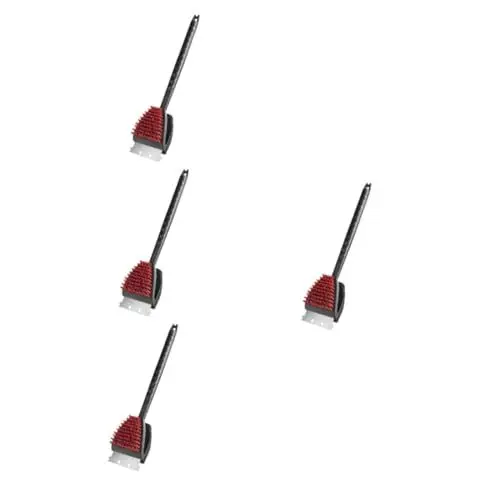 Produktbild: Supvox 4 Stück Grill-reinigungsbürste Grillwäscher Grillzubehör Grillreinigungsbürste Grillreiniger Für Grills Dampfreiniger Grillwischbürste Grillbürste Reinigungsschaufel Scheuerschwamm