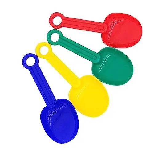 Produktbild: Supvox 4 Stück Teiliges Sandspielzeug für Bunte Schaufeln für Strand Outdoor für Mädchen und Jungen Fördert Kreatives und Eltern Junge Mädchen Interaktion
