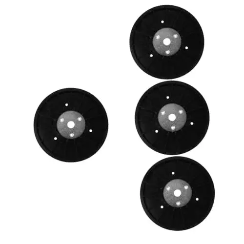 Produktbild: Supvox 4 Stück Zubehör Für Heimtrainer Riemenantriebsscheibe Trainingsfahrradzubehör Dynamisches Rad Mit Riemen Zubehör Für Indoor-heimtrainer Gürtelscheibe Für Heimtrainer Lenkrad Abs