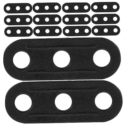 Produktbild: Supvox 50pcs Camping Zubehör Licht Seil Spanner-Skid Zelt Schnur Schnallen Zelt Befestigungen