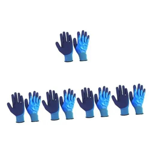 Produktbild: Supvox 5 Paare Angelhandschuhe Arbeitshandschuh Gartenhandschuhe Für Den Täglichen Gebrauch Pflanzhandschuhe Fischhandschuhe Für Den Täglichen Gebrauch Draussen Garn Angelzubehör Mann