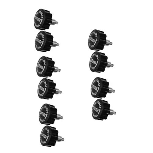 Produktbild: Supvox 5 Sätze 5 Sets Fitnessgeräte Pin Knopf Ersatzteile Fahrrad Pull Pin Heimtrainer Ersatzteile Fitness Pin Federstift Hantelbank Pins Übungspins Klimmzugknopf Bauchmuskeln 2 Stück * 5