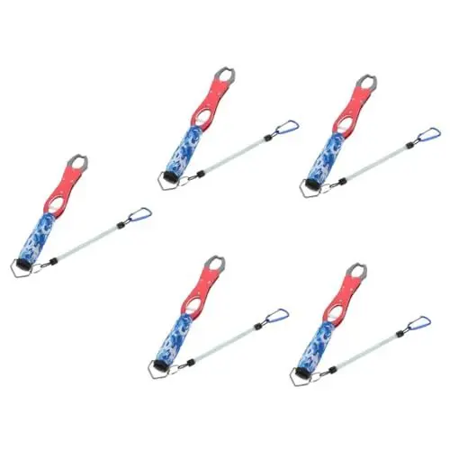 Produktbild: Supvox 5st Angelhakenentferner Multifunktionaler Drahtschneider Fischfänger Fischschere Kompakte Angelzange Verschleißfeste Angelzange Greifer Kabel Aluminiumlegierung Fassen Kind Halter
