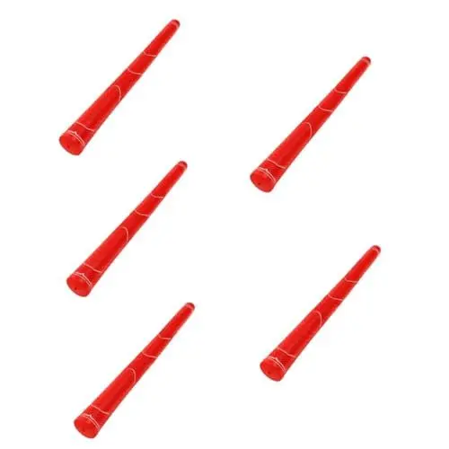Produktbild: Supvox 5st Golfgriff Golf-zubehör Rutschfester Schwinggriff Bequemer Schwinggriff Golf-Tool Schwinggriff Für Golf Rutschfester Golfschlägergriff Stabiler Schwinggriff Golfteil Gummi Rot