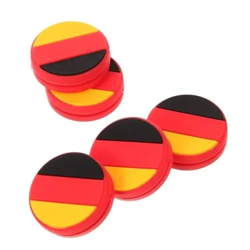 Produktbild: Supvox Silikon-tennisschläger-dämpfer-Set 5-teilig Stoßdämpfer Zur Reduzierung Einfach Anzuwenden