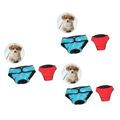 Produktbild: Supvox 6 STK Hundephysiologische Hosen Welpenwindeln Haustierwindeln Hundewindeln Windeln Für Hunde Kleidung