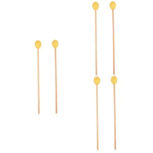 Produktbild: Supvox 6 Stk Marimbaschlägel Glockenspiel-stick Tastenfeld Tastatur Weiche Mallet-trommelstöcke Gefühlte Pauken Mallet Xylophon Paukenschlägel Percussion Marimba-sticks Garn Ahorn Hammer