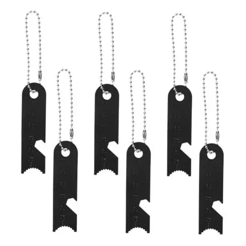 Produktbild: Supvox 6 Stück Feueranzünder Survival Feueranzünder Für Lagerfeuer Outdoor Survival Firesteel Gear Feuerstahl Für Wandern Camping Jagd Notfall Feueranzünder