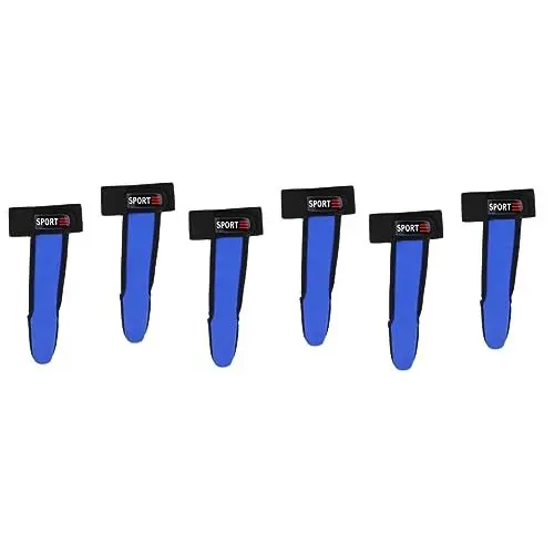 Produktbild: Supvox 6 Stück Fingerschutz Zum Angeln Sonnenschutz Angeln Einfinger Handschuh Sonnenschutz Angelhandschuhe Einfinger Angelhandschuhe Anti Rutsch Angelhandschuhe