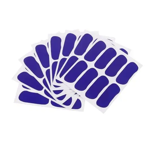 Produktbild: Supvox 8 Blatt Outdoor Sport Augenklappen Mehrzweck Augenaufkleber Sport Augenaufkleber Fans Zubehör Selbstklebender Augenaufkleber Selbstklebende Augenstreifen Jubelndes Zubehör