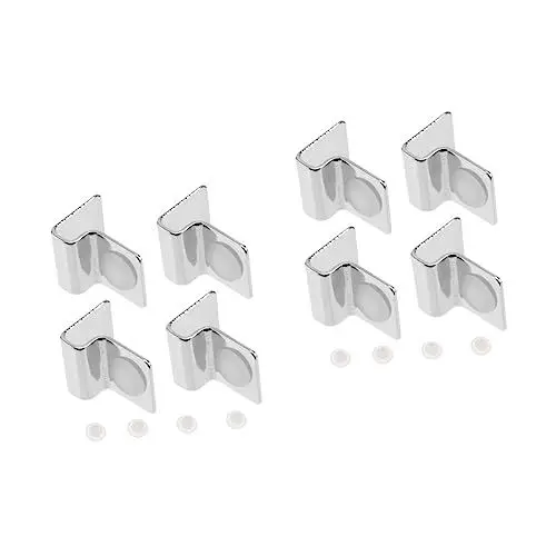 Produktbild: Supvox 8 STK Halterung Für Aquarium Abdeckungen Glasaquarium Aquarium Top Halterung Aquariumdeckel Aus Glas Deckelklammern Für Aquarien Edelstahl Rostfreier Stahl Kühlerdeckel Acryl