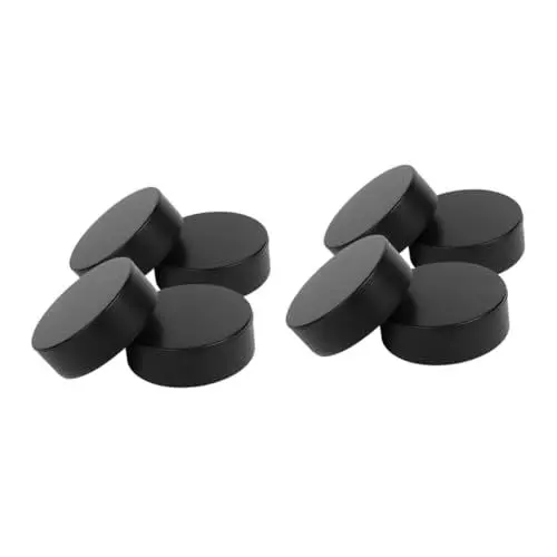 Produktbild: Supvox 2 Sätze Ersatz-Hockey-Pucks Aus PVC Eishockey-Pucks Trainings- Und Übungszubehör Für Hockeyspieler 4 Stück X 2