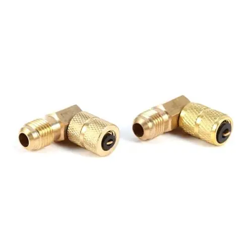 Produktbild: Supvox 8st Adapterschlauch High-end-konditionierung Gelenk-schnellentferner-installer Adapter Für Autoklimaanlage Klimaanlage Für Auto Klimaanlage Fürs Auto Messing R12 Koppler