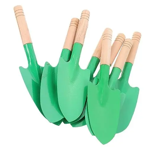 Produktbild: Supvox 8st Schaufel Mit Holzgriff Kleine Gartenschaufel Handkelle Gartenwerkzeug Unkrautschaufel Gartenwerkzeug Schaufel Gartenhandwerkzeuge Handschaufel Metall Eisen Einstellen Kind Mini
