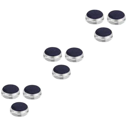 Produktbild: Supvox 9 Stk Kleiner Kolbenknopf Werkzeug Für Musikinstrumente Schnalle Für Musikinstrumente Tasten Zubehör Für Musikinstrumente Instrumentenzubehör Trompete Bodenventil Abs-material