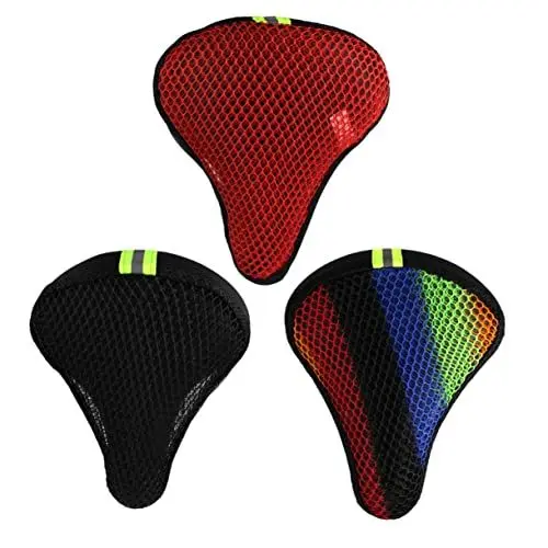 Produktbild: Supvox Abdeckung Heimtrainer Fahrrad 3 Stück Fahrrad Sonnenschutz Kissenbezug Polyester Fahrradsattelbezug Kind Fahrradzubehör