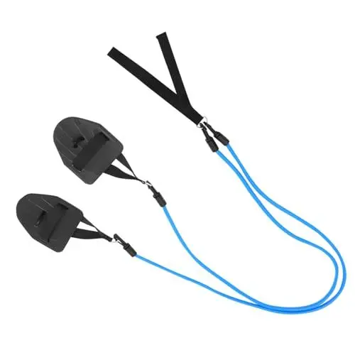 Produktbild: Supvox Schwimmwiderstandsband Mit Gürtel Für Schwimmbetraining Schwimmtrainerleine Für Heimbecken Und Stationäres Schwimmen Effektiver Für Trainingsergebnisse