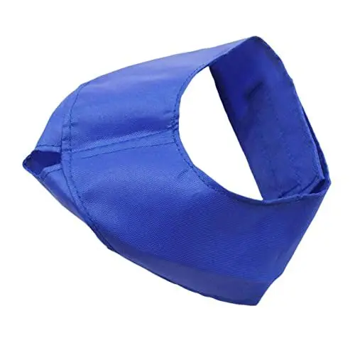 Produktbild: Supvox 2.5kg Durable Katzen Augenmaske Anti-lecken Augenbinde Für Haustiere s Bis Blau Für Maniküre Und Pflege Atmungsaktiv Und Bequem