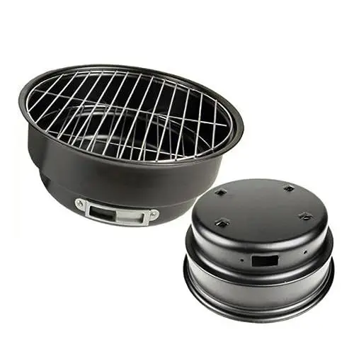 Produktbild: Supvox Tragbarer Bbq-grill Mini-holzkohlegrill Mit Variabler Hitzeregelung Edelstahlkonstruktion