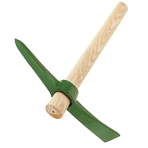 Produktbild: Supvox Blumenpflanz-spitzhacke Stahlhacke Holzgriff für Den