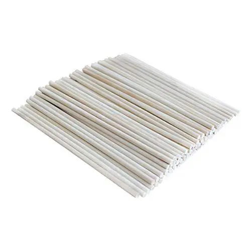 Produktbild: Supvox Holsstab Natürliche Rund Holzstäbchen Sticks für Kinder DIY Handwerk Materialien 200x2x2mm 100 Stück
