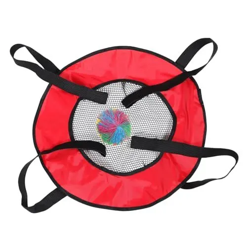 Produktbild: Supvox Hüpfpaddel Mit Fadenball-Set, Lustiges Wurf- Und Fangspiel Für Kinder, Interaktive Familienaktivität Für Drinnen Und Draußen