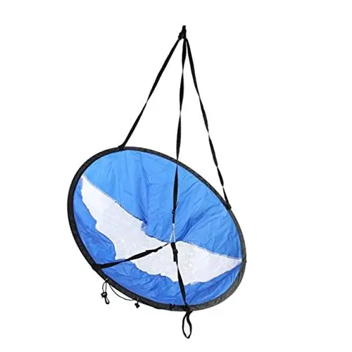 Produktbild: Supvox Faltbares Windsegel 42,5 /108cm für Kajak Kanu Paddle Board mit Transparentem Fenster Robustes Material Einfach zu Montieren für Angeln und Outdoor Aktivitäten