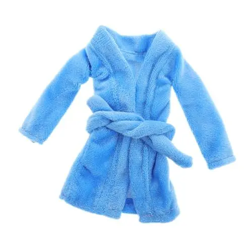 Produktbild: Supvox Miniatur Puppen Bademantel Zubehör Für Winter Outfits Eleganter Und Tragbarer Kleidungsstil Für Puppen Bei Partys Und Spielzeiten Passend Für Verschiedene Puppengrößen