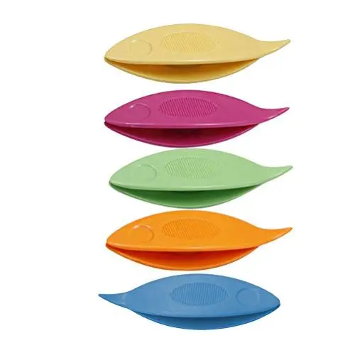Produktbild: SUPVOX Occhi Schiffchen Kunststoff für Hand Spitze Herstellung Kunst Werkzeug 5 Stück (Mischfarbe)