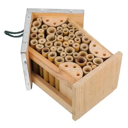 Produktbild: Supvox Nachhaltiges Bienen-wetterfest-Outdoor-hänge-insektenhotel-bienenstock Für Den Garten