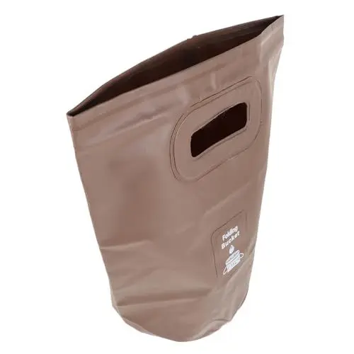 Produktbild: Supvox Tragbarer Falteimer Camping-mülleimer 15-liter-wasserbehälter Für Outdoor-aktivitäten Vielseitig Einsetzbar Material Leicht Zu Tragen