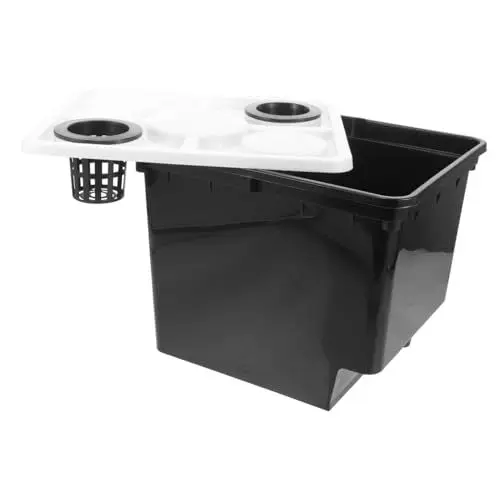 Produktbild: Supvox Pflanzkübel Für Gewächshäuser Kleine Hydrokultur Kübel Für Den Innenbereich Pflanzkübel Für Gärtnereien Gartenbeete Hydrokulturpflanzen Für Den Außenbereich Erdloser