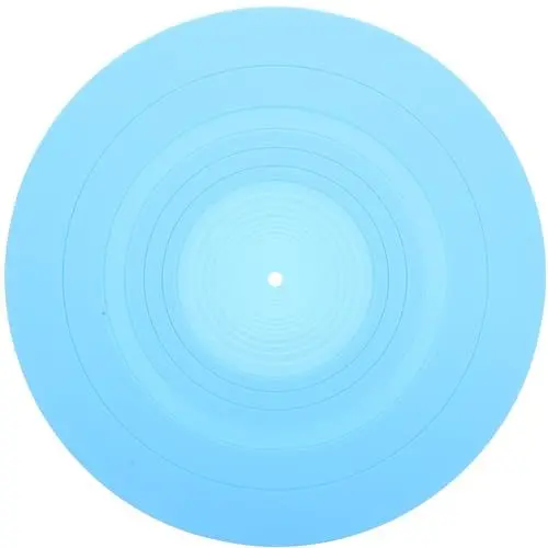 Produktbild: Supvox Plattenteller Tellerauflage Gummi Silikon Plattenteller Lp Slipmat Universal Plattenteller Antistatisch Vibration Plattenteller Auflage Plattenspieler Aufbewahrungskissen Blau