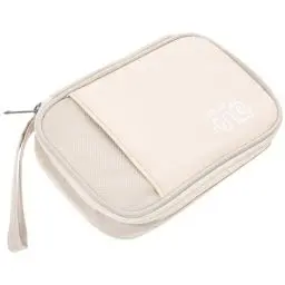 Produktbild: Supvox Reisekabel-Organizer Elektronikzubehör Kabeltasche Ladegerät Telefon Kopfhörer Beige