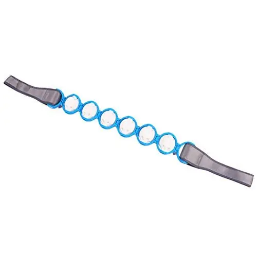 Produktbild: Supvox Rückenmassageroller Seilroller Massageroller Roller Massagerollband Massagerolle Seil mit Noppen Selbstmassagegerät für Oberen Unteren Schulter Hals Fuß