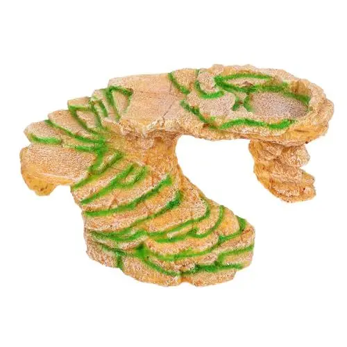 Produktbild: Supvox Schildkröten-sonnenplattform Harzhöhle Schildkröten-versteckhöhle Für Aquarium