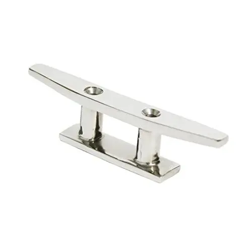 Produktbild: Supvox Bootsklampenbasis 125 Mm Robuster Seilhalter Marine-dockklampe Aus Edelstahl Der Serie 316 Einfache Installation