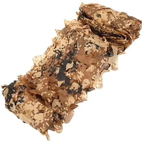 Produktbild: Supvox Tarnnetz Auto Abdeckung Netz Praktisches Maschennetz Schattennetze Outdoor-Netz Pflanzen Im Freien Praktisches Campingnetz Mesh-campingnetz Camouflage-Decke Tarnband Polyester