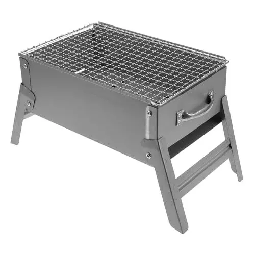 Produktbild: Supvox Camping-grill Tragbarer Holzkohlegrill Faltbares Design Für Outdoor-aktivitäten