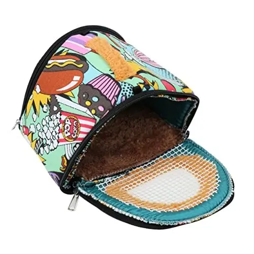 Produktbild: Supvox Transportbox Für Haustiere Kleines Haustier Chinchilla Tragetasche Für Haustiere Winzige Tiere Kleines Tier Kleiner Haustierträger Pflanzengewichte Hase Kleine Tiere Hamster Reisen