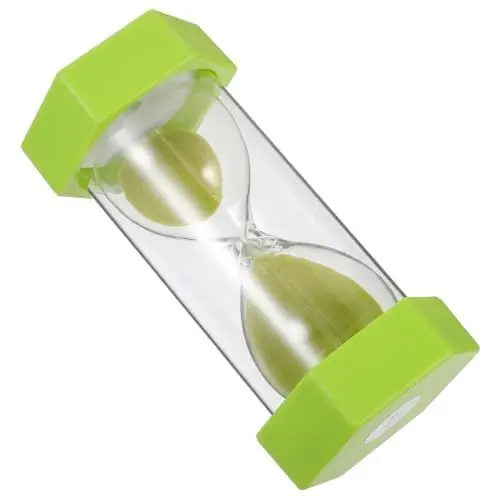 Produktbild: Supvox Treibsand-Timer Zahnputz-Timer Sanduhr 5 Minuten Zähneputzen Sanduhr Handwaschtimer Sanduhr Zum Zähneputzen Sanduhr Aus Kunststoff Zahnbürsten-Timer Zubehör Glas Kind Multifunktion