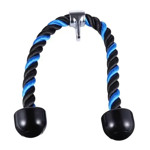 Produktbild: Supvox 70 cm Doppel-trizepsseil Strapazierfähiges Seil Für Universelle Fitnesssysteme Und Bodybuilding