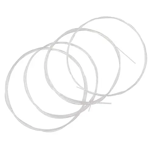 Produktbild: Supvox Ukulele Zubehör 4 Stück Schnur Instrumentenzubehör Drahtteile Für Musikinstrumente Musik Draht Zubehör Für Instrumententeile Teile Von Musikinstrumenten Ukulele Satz Saiten Nylon