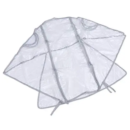 Produktbild: Supvox Wetterfeste Abdeckung Regenschutz für Kinderwagen Kleinkind Warm Kinderwagenschutz Kinderwagen Regen Winddichter Kinderwagen Regenbogenkörner Regencape für Kinderwagen Weiß