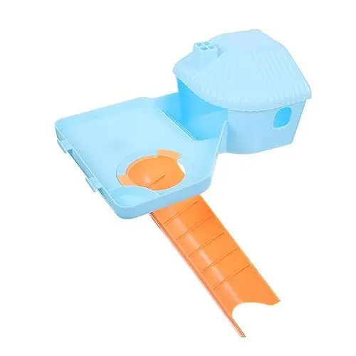 Produktbild: Supvox Zubehör Für Hamsterkäfige Hamsterbrücke Zubehör Für Meerschweinchen Holz-Hamster-Labyrinth Kleines Tierspielzeug Hamster Brücke Spielzeug Mäuse Spielzeug Haustier Plastik Geschirr