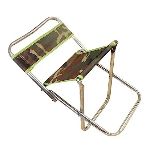 Produktbild: Supvox tragbarer Hocker Kreisschal-Accessoires Kleiner Hocker Angelsitz tragbar sitzen Stuhl Hocker Strandstuhl Angelstuhl Campingsitz Falten Schemel Klappstuhl Campinghocker Angelhocker