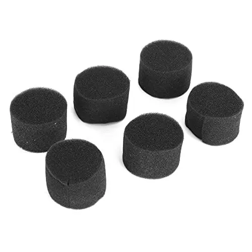 Produktbild: SUPYINI 100 Stück 45 Mm X 30 Mm Hydrokultur-Schwamm Zum Pflanzen von Sämlingen, Schwarz